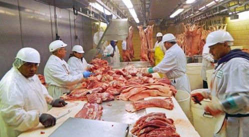 特朗普表示关闭的肉类加工厂,已经威胁供应链的持续运作