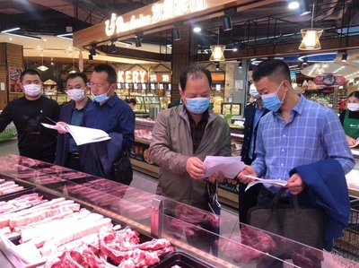 南湖新区迎接全市“三站一场”及冷链冷冻食品等重点领域落实常态化疫情防控措施专项督查